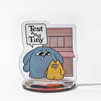 “Test&Tiny"character  acrylstand