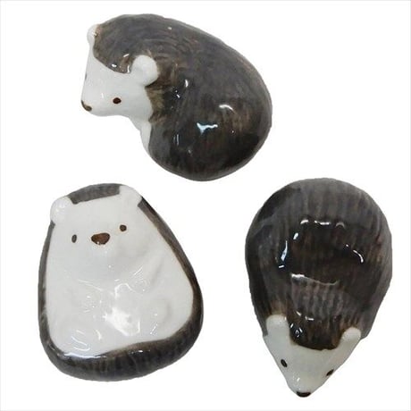 箸置き 陶器 ハリネズミ