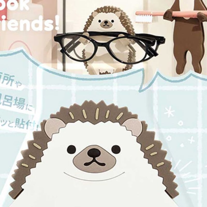 フック ハリネズミSticky hook friends ハリネズミグッズ | シナモンプラス