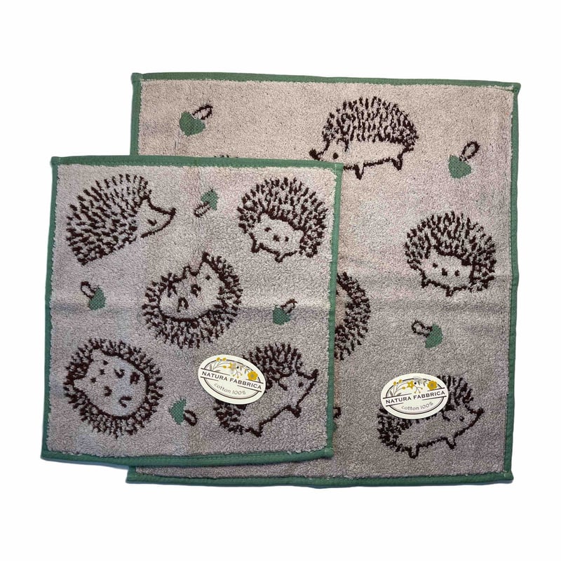 タオルハンカチ ハリネズミ | シナモンプラス