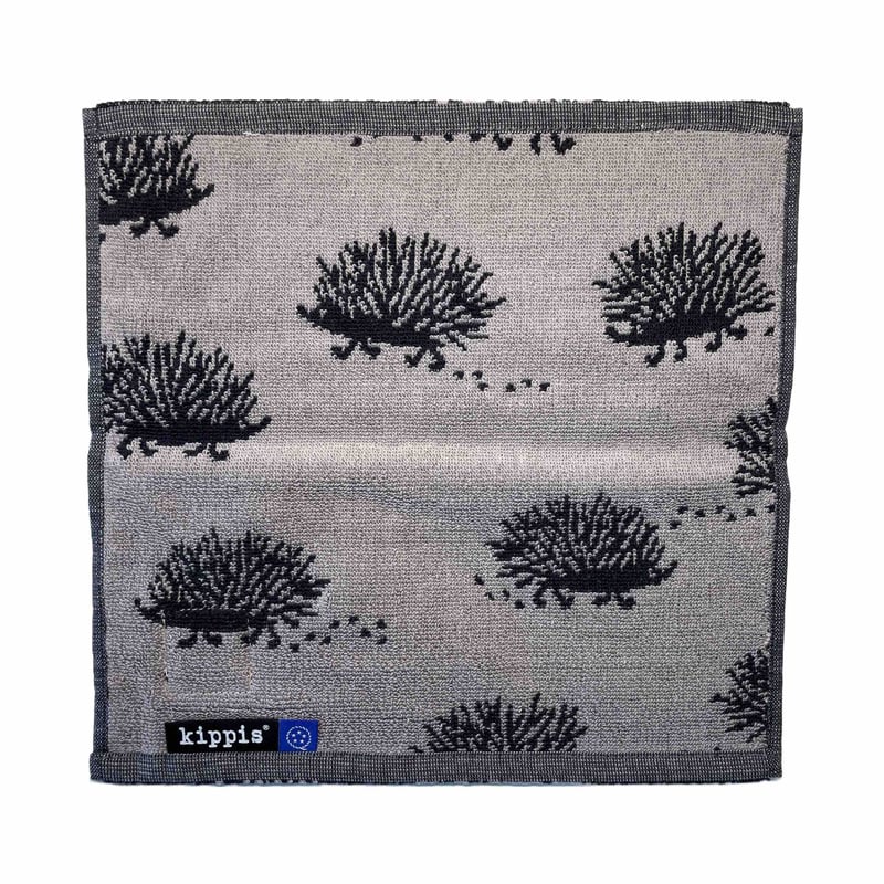 kippis ハンドタオル(黒) | シナモンプラス