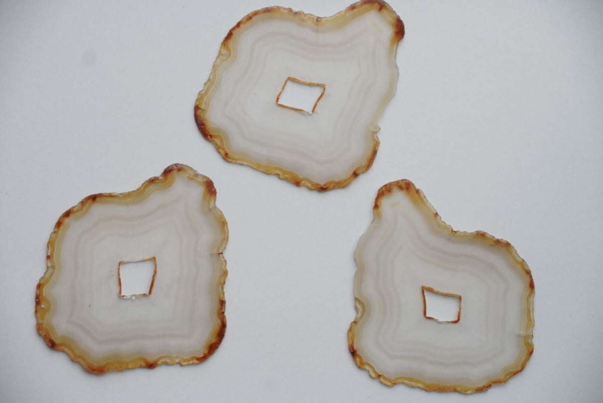 レインボーアゲート（アイリスアゲート） スライス | Sea gems