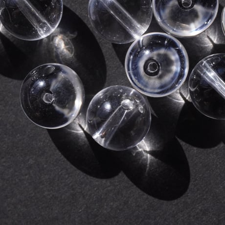 【粒販売】クリスタル　スムース　ラウンド　10mm
