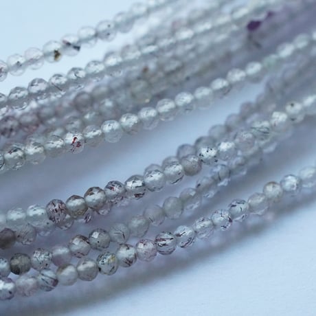 スーパーセブン　小粒　ファセット　ボタン　2mm