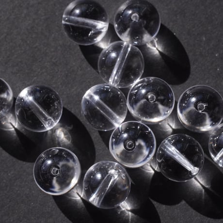 【粒販売】クリスタル　スムース　ラウンド　10mm