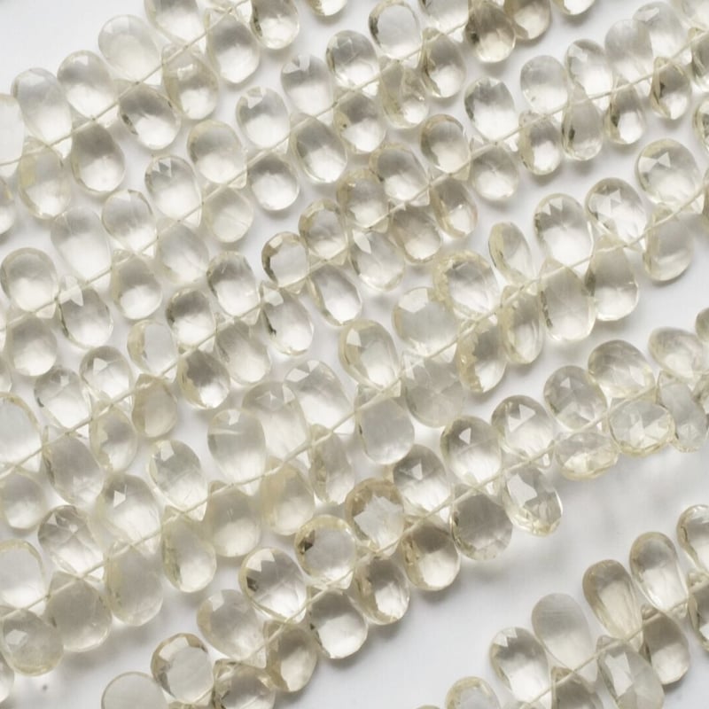 レア】イエローラブラドライト（オーソクレース） ファセット ペア