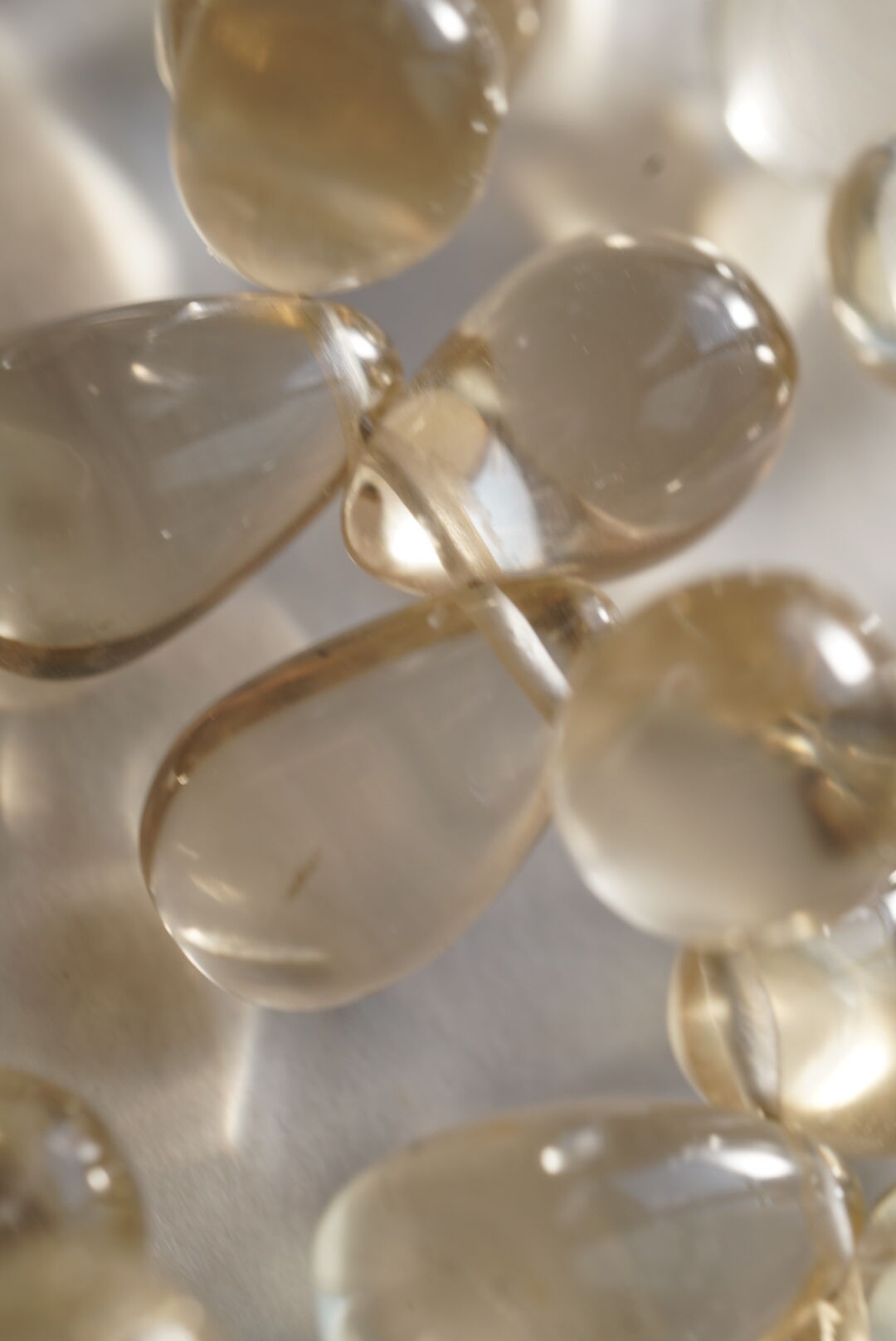 お迎え済です♡シャンパンクォーツ六芒星×オーソクレース×ラブラドライト