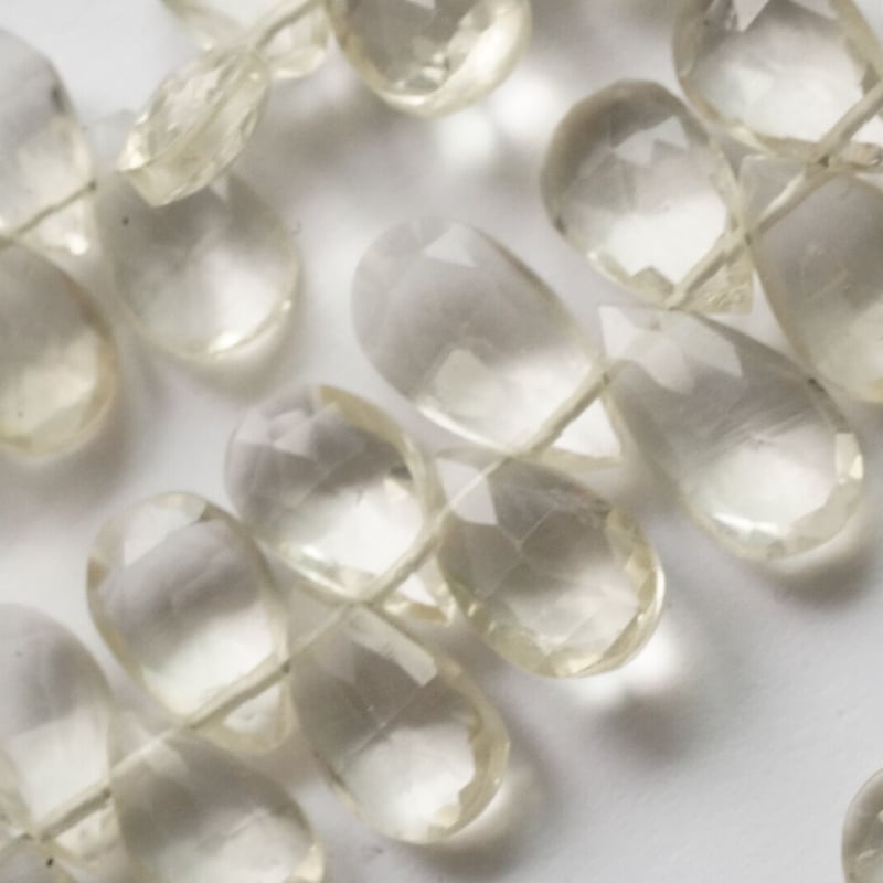 レア】イエローラブラドライト（オーソクレース） ファセット ペア