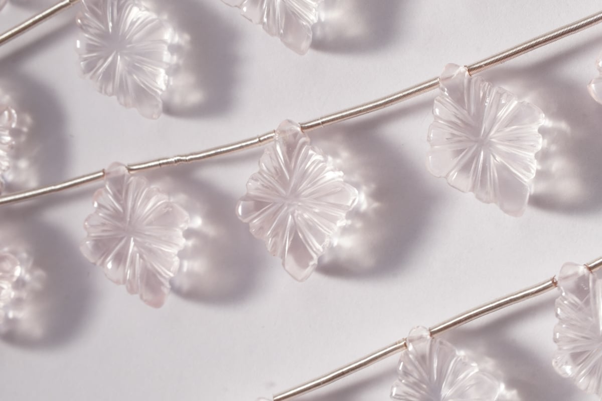 ローズクォーツ カービング ローゼンジ | Sea gems