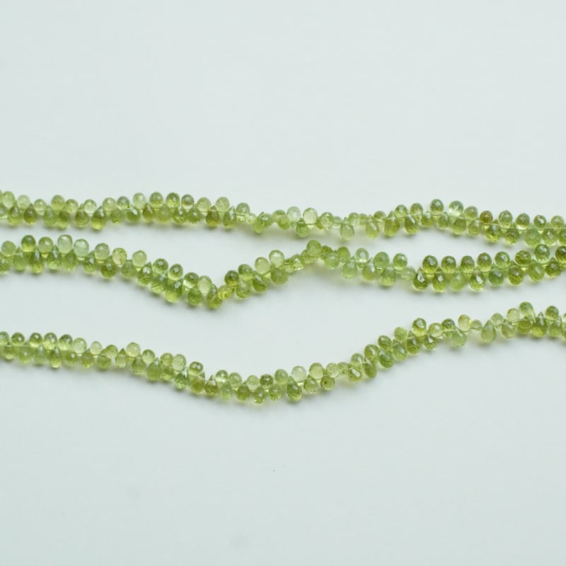 ドロップ　ブリオレットカット　ペリドット　ブレスレット&ピアス 楽天市場】天然石 ブリオレットカット（ピアス｜レディース