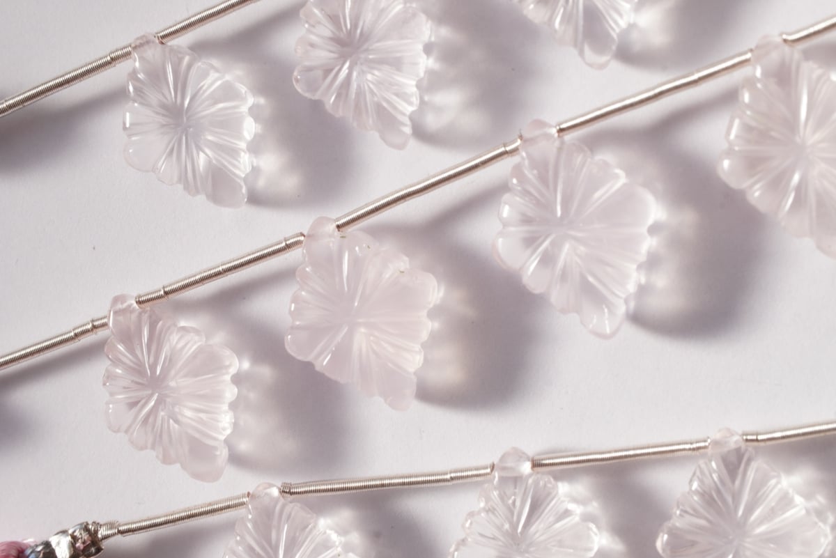 ローズクォーツ カービング ローゼンジ | Sea gems