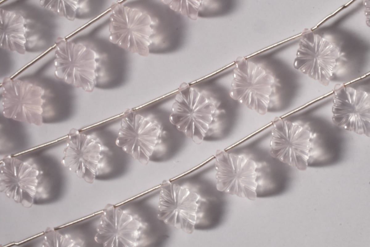 ローズクォーツ カービング ローゼンジ | Sea gems