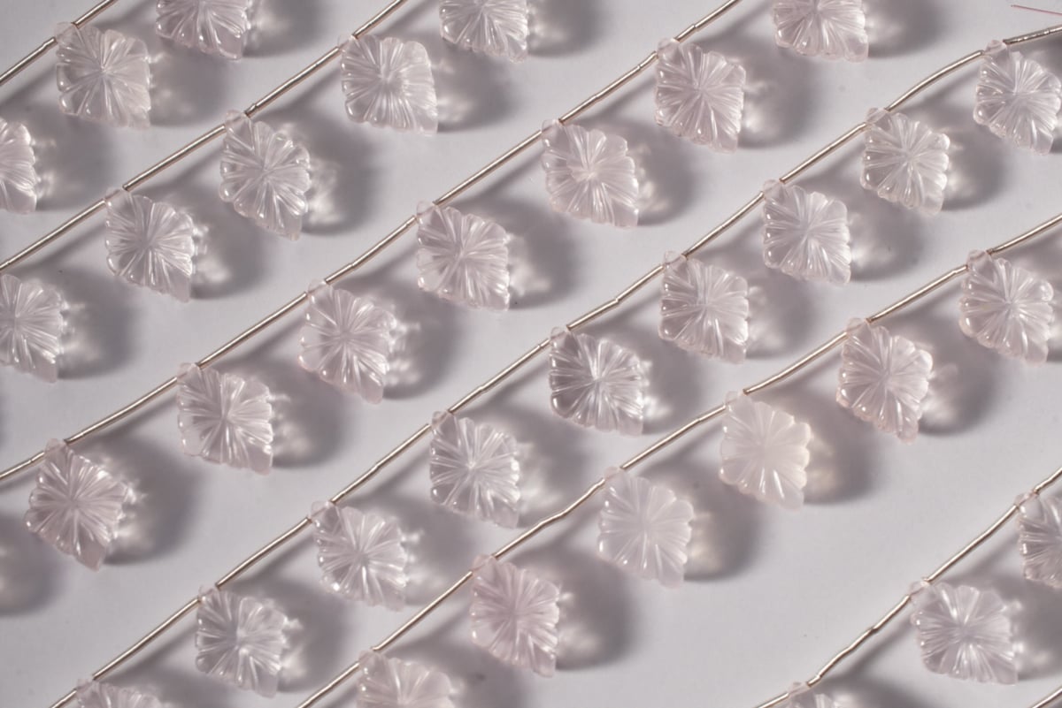 ローズクォーツ カービング ローゼンジ | Sea gems