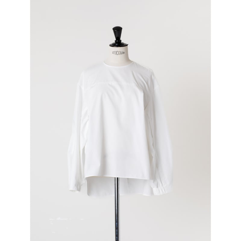 FREY BASE LONG BLOUSE White
