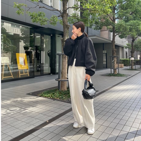 AIR TWEED BLOUSON / Black