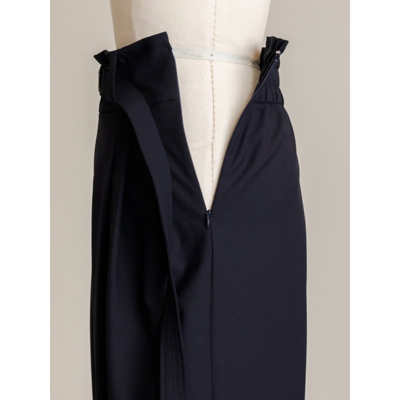 RELAX TUCK PANTS/Navy | FREY RELAX TUCK PANTS/Navy | FREY