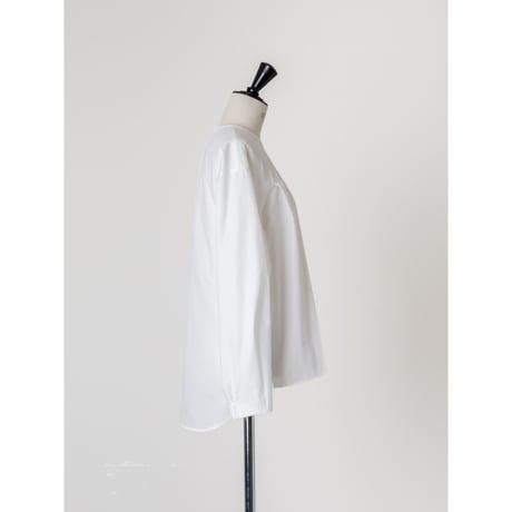 BASE LONG BLOUSE/White