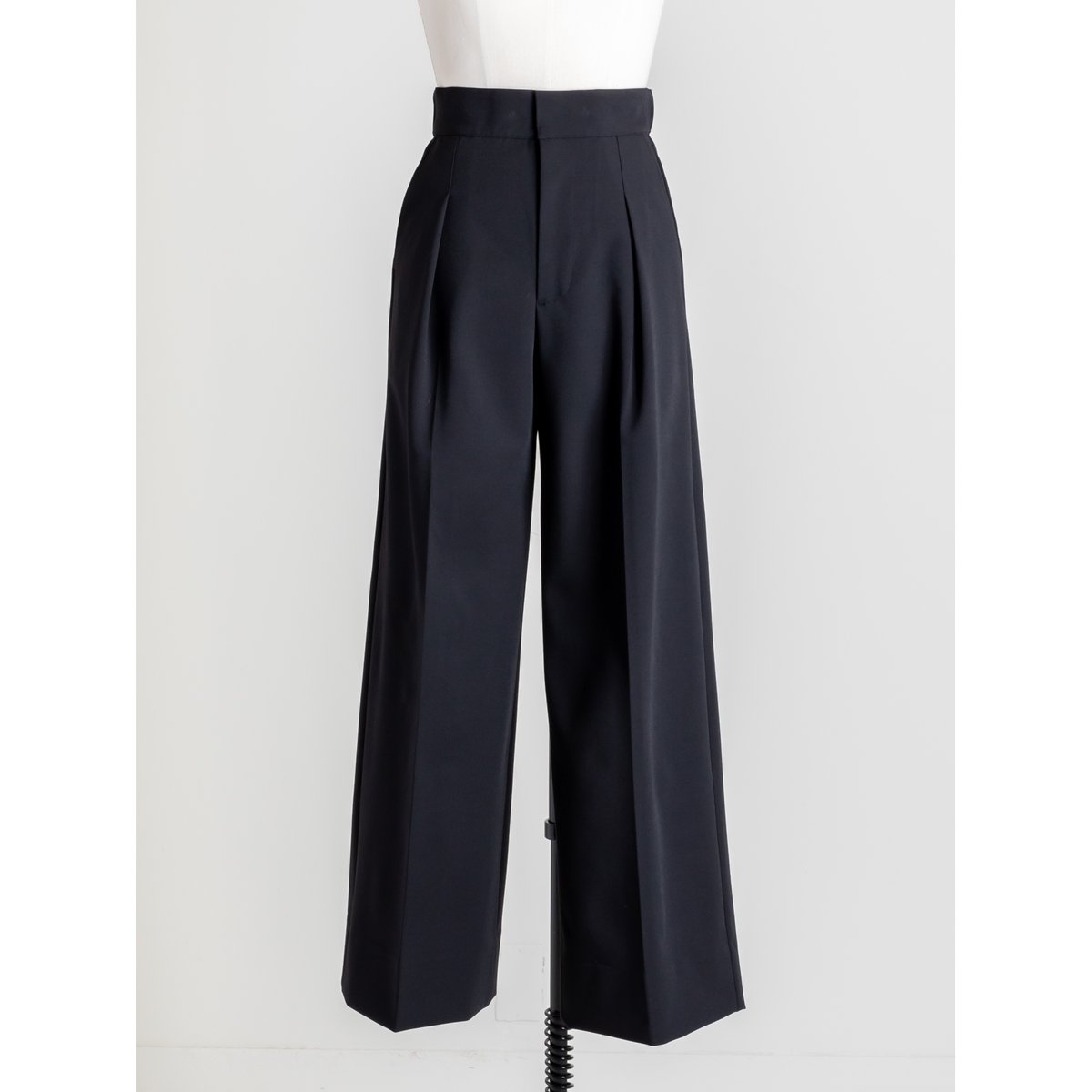 RELAX WIDE PANTS/Black | FREY 