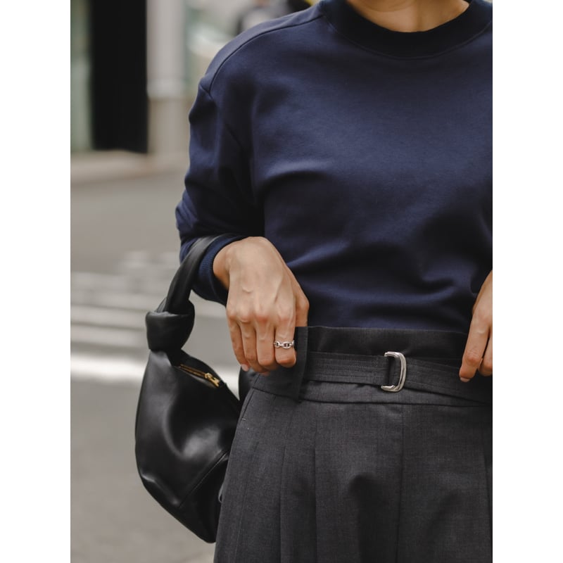 RELAX TUCK PANTS/Gray | FREY