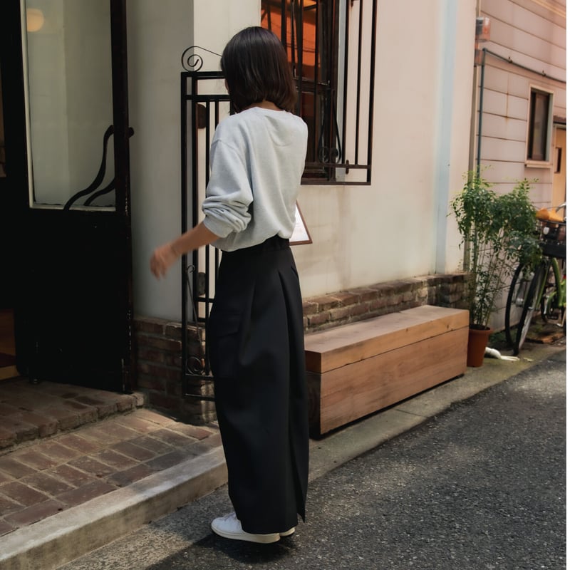 FREY EASY COCOON SKIRT / Black M