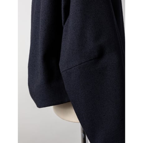AIR TWEED BLOUSON / Navy