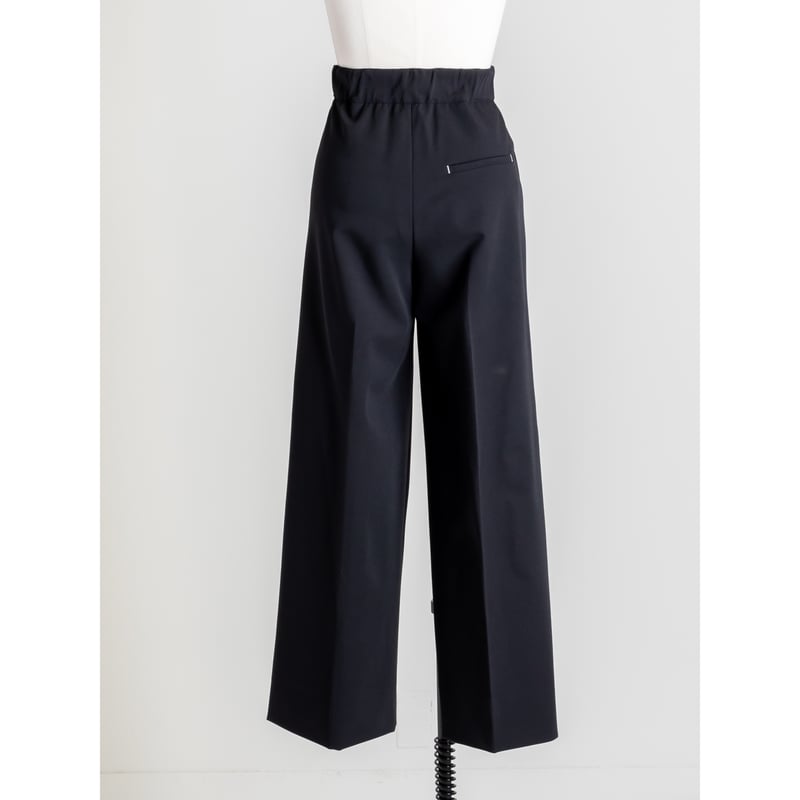RELAX WIDE PANTS/Black | FREY 