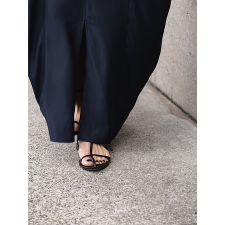 DOUBLE POCKET DRESS/Navy