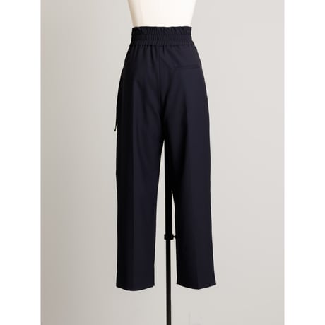 RELAX TUCK PANTS/Navy