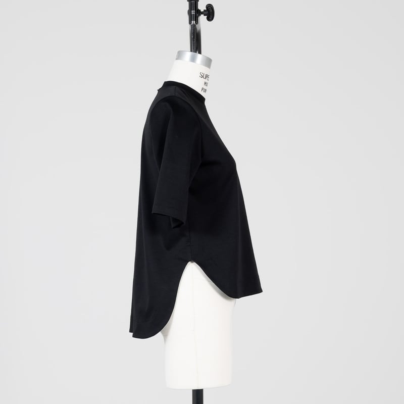 エンフォルド ROUND-HEM PULLOVER 黒 エンフォルド ROUND-HEM PULLOVER 黒 ROUND HEM PULLOVER/Black