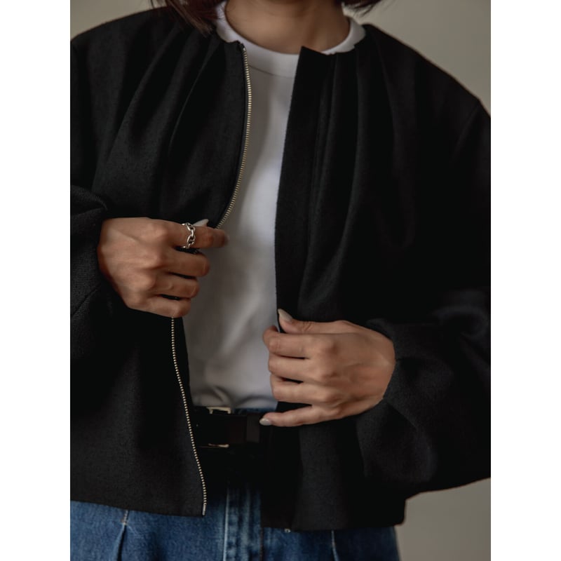 【未着用美品】frey フレイ　AIR SUMMER BLOUSON Black frey フレイAIR SUMMER BLOUSON Black
