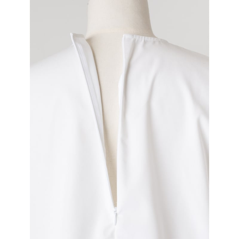 BASE LONG BLOUSE/White | FREY 