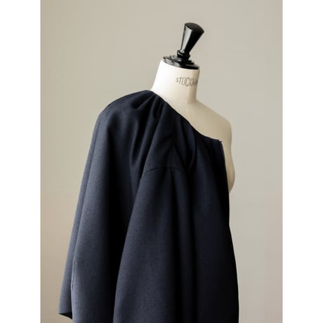 AIR TWEED BLOUSON / Navy