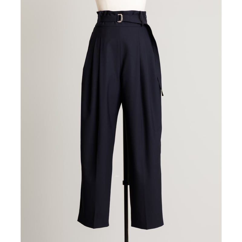 FREY フレイ RELUX TUCK PANTS 新品 M ネイビー