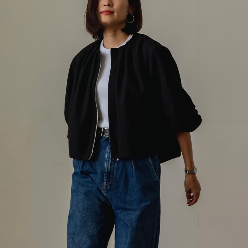 frey フレイAIR SUMMER BLOUSON Black