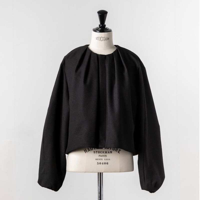 【未着用美品】frey フレイ　AIR SUMMER BLOUSON Black Barbour】ショートフライトジャケット（ブルゾン）｜FRAY I.D