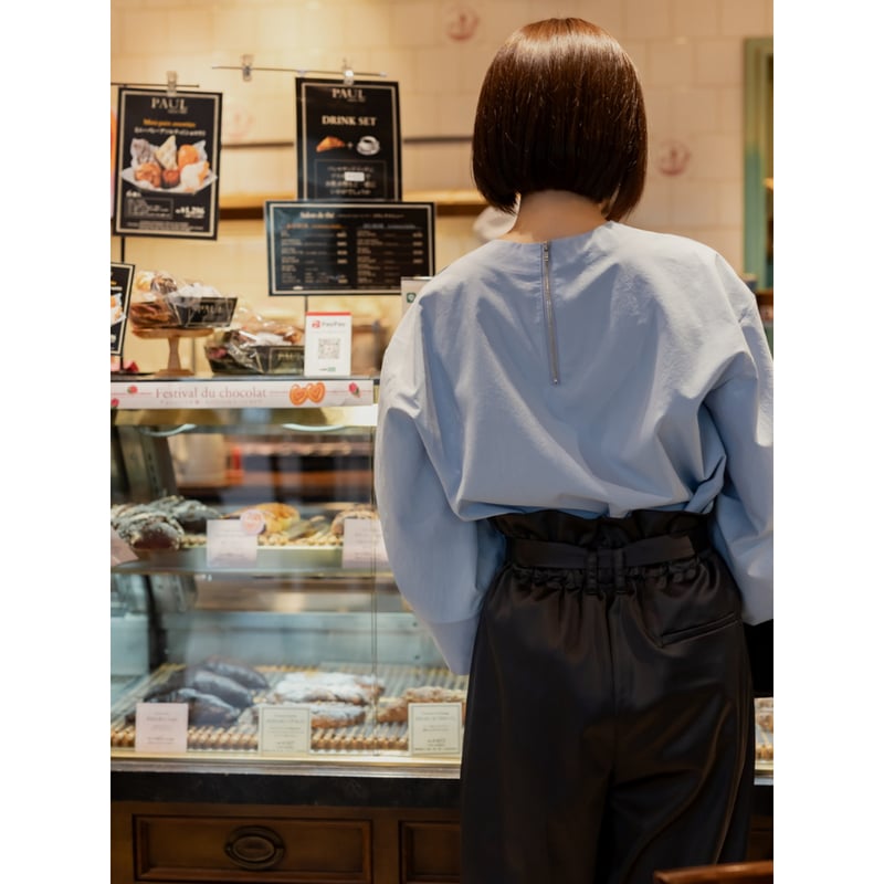 SATIN WATER PANTS/Black | FREY SATIN WATER PANTS/Black | FREY