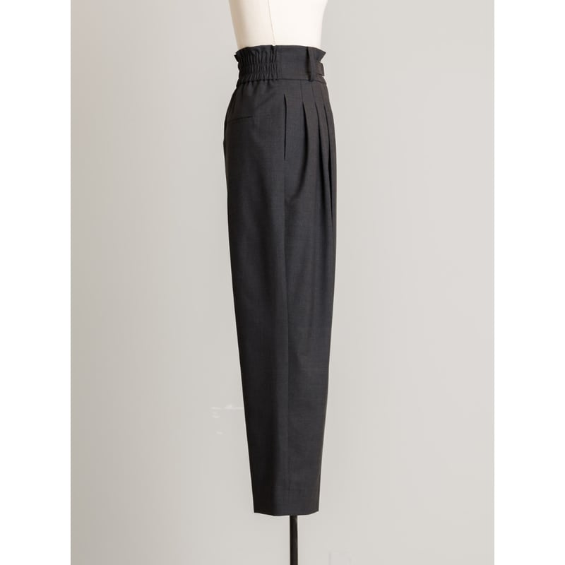 RELAX TUCK PANTS/Gray | FREY