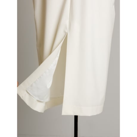 DOUBLE POCKET SKIRT/White