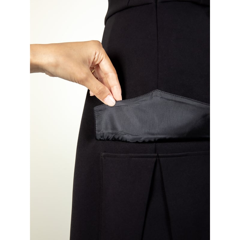 FREY EASY COCOON SKIRT / Black M