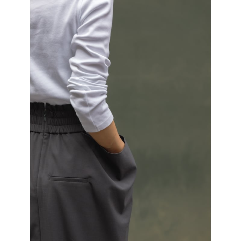 DOUBLE POCKET SKIRT/Iron gray | FREY DOUBLE POCKET SKIRT/Iron gray | FREY