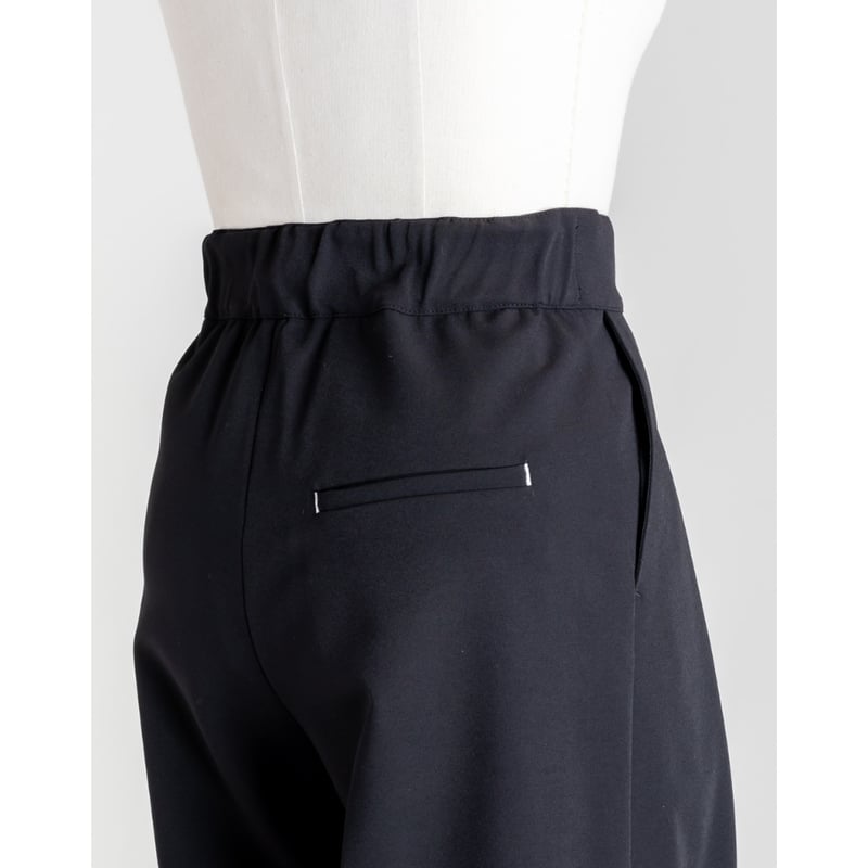 RELAX WIDE PANTS/Black | FREY 