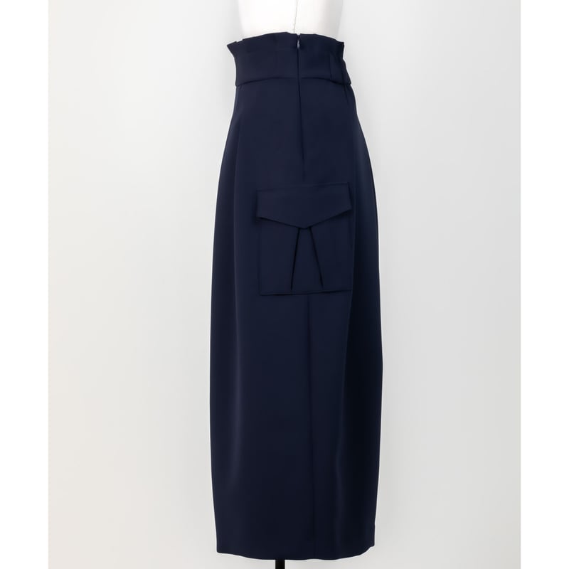EASY COCOON SKIRT/Navy | FREY EASY COCOON SKIRT/Navy | FREY