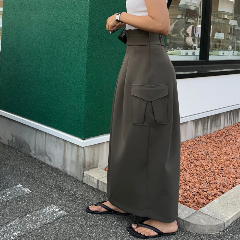 frey イージーコクーンスカート S FREY EASY COCOON SKIRT