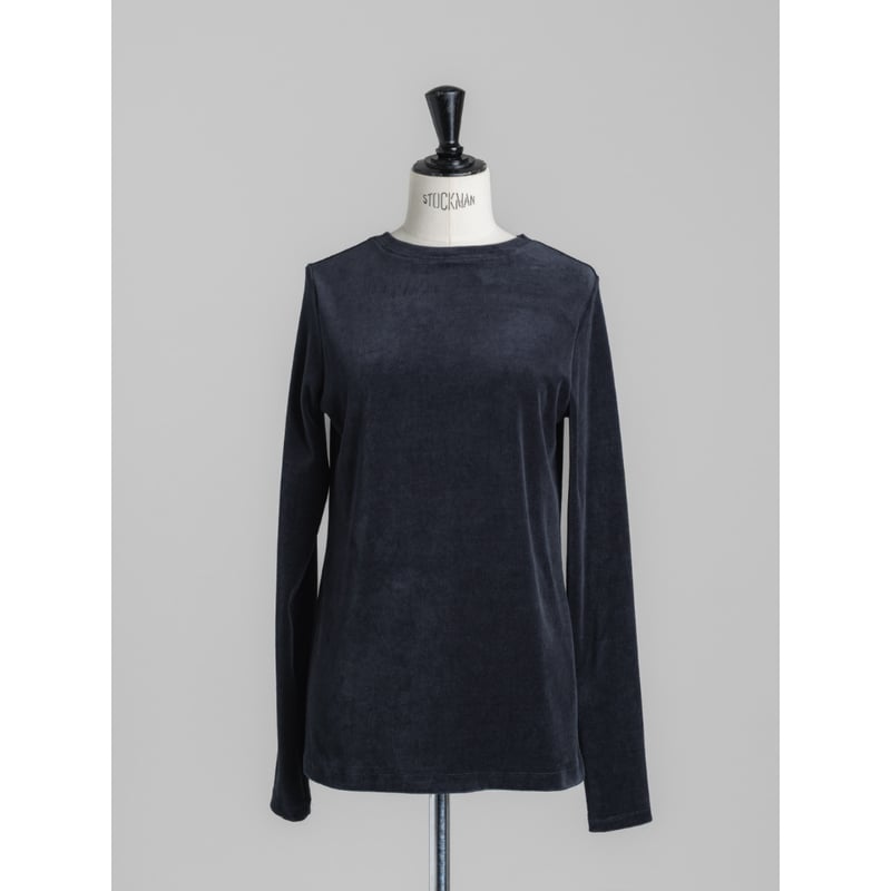 FREY 今期完売品　ダブルベロアトップス　ネイビー DOUBLE VELOUR TOP/Navy | FREY