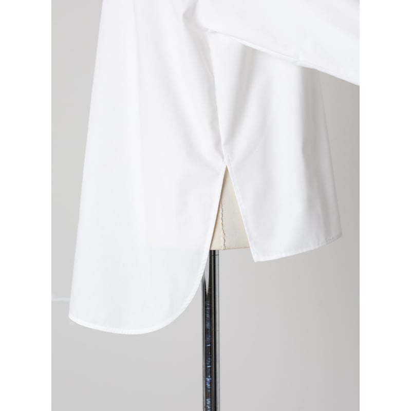 BASE LONG BLOUSE/White | FREY 