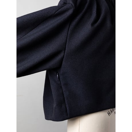 AIR TWEED BLOUSON / Navy