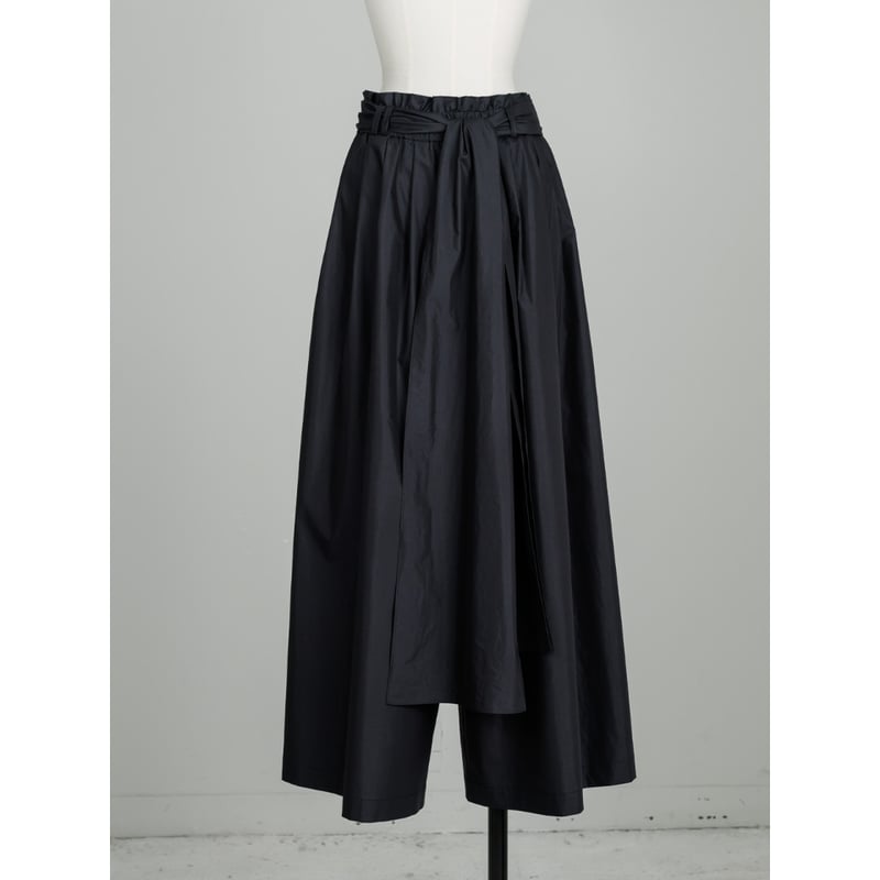 frey easy cocoon skirt 黒M EASY COCOON SKIRT/Black | FREY