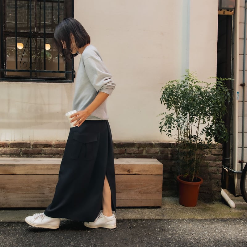 EASY COCOON SKIRT/Black | FREY