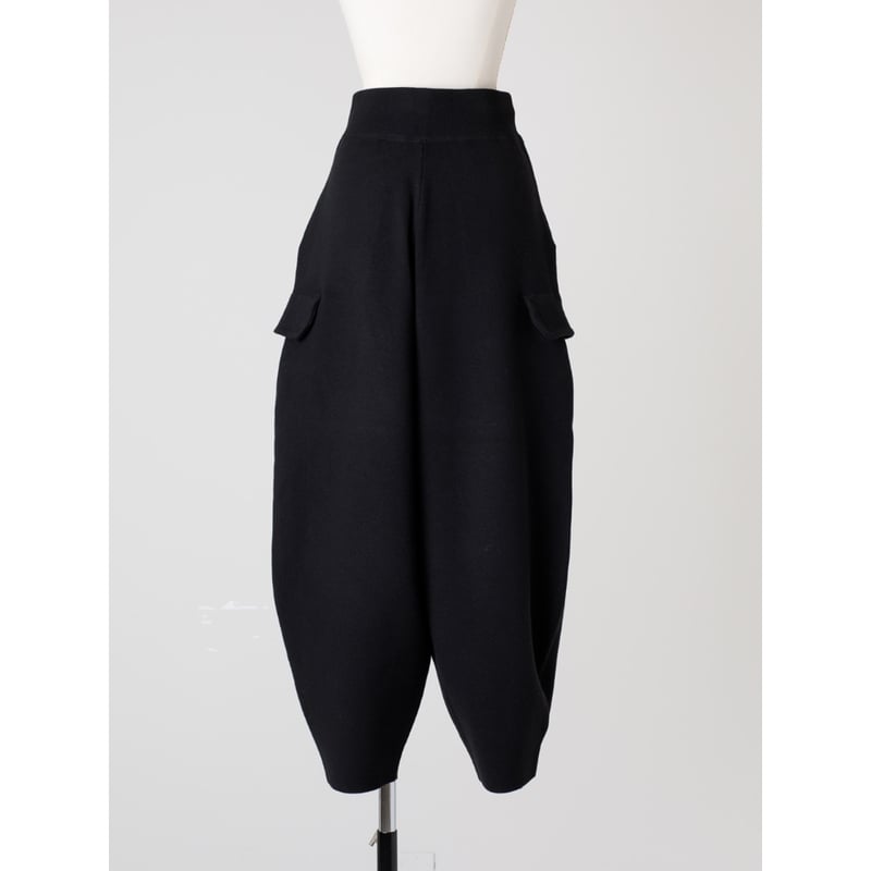 Frey KNIT COCOON PANTS グレー バーバリーブラックレーベルノバ  