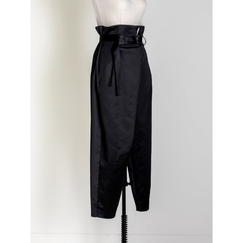 SATIN WATER PANTS/Black | FREY 